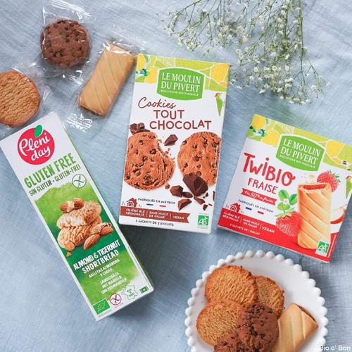 ムーランデュピヴェール オーガニック オールチョコレートクッキー