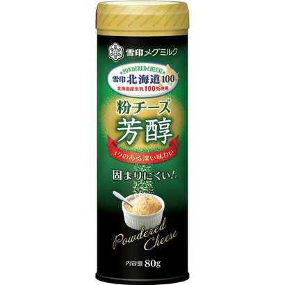 雪印メグミルク 北海道100 粉チーズ芳醇 80g Green Beans | グリーンビーンズ by AEON