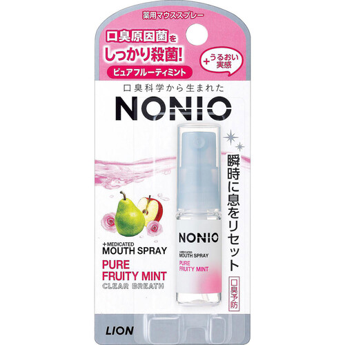 ライオン NONIOマウススプレー ピュアフルーティミント 5ml