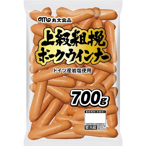 丸大食品 上級粗挽ポークウインナー 700g Green Beans | グリーン