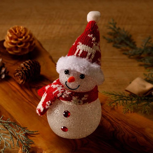 EVAスノーマン 高さ 約16cm レッド Green Beans | グリーンビーンズ by