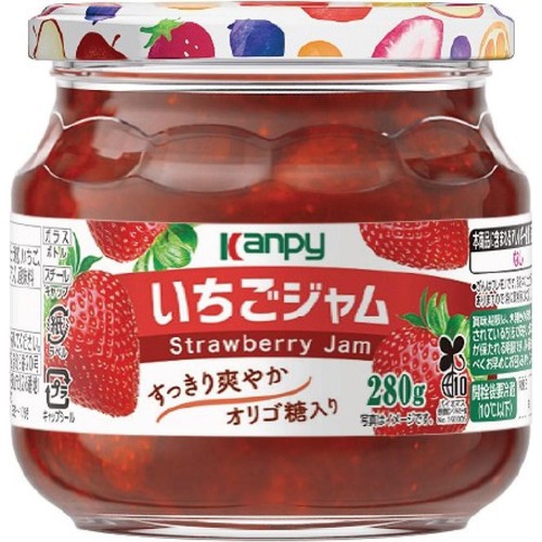 加藤産業 カンピー いちごジャム 280g Green Beans | グリーンビーンズ