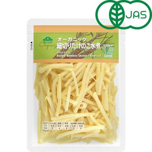 オーガニック細切りたけのこ水煮 105g トップバリュ グリーンアイ