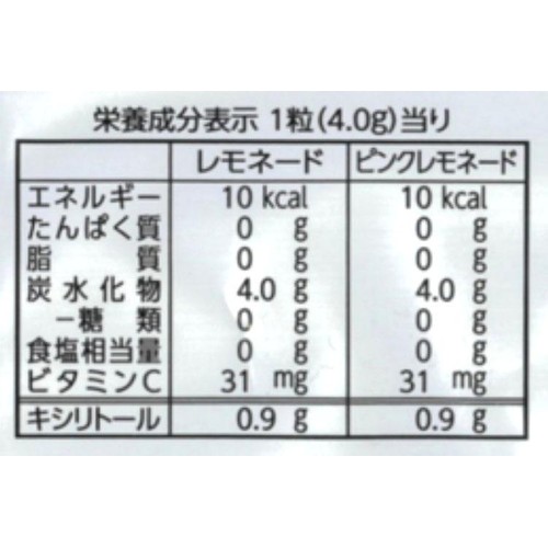 春日井製菓 キシリクリスタル レモネードアソート のど飴 63g