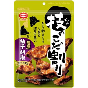 亀田製菓 技のこだ割り 濃厚柚子胡椒 100g Green Beans | グリーン