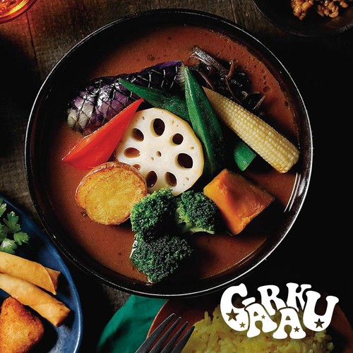 【冷凍】GARAKU やさい9品目大地の恵みスープカレー 1人前 430g