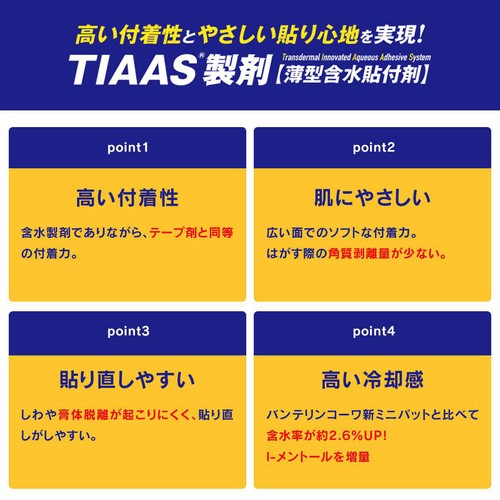 【第2類医薬品】◆バンテリンコーワパットEX 14枚