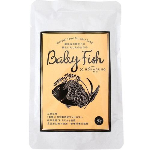 ディーグリーン BabyFish 鯛とにんじんのおかゆ 80g