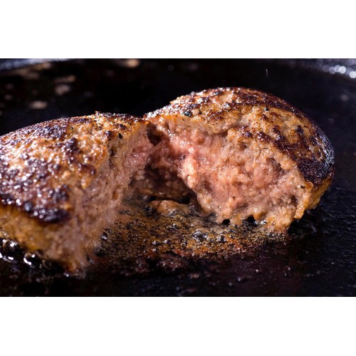 【冷凍】格之進 黒格ハンバーグ(加熱用) 120g