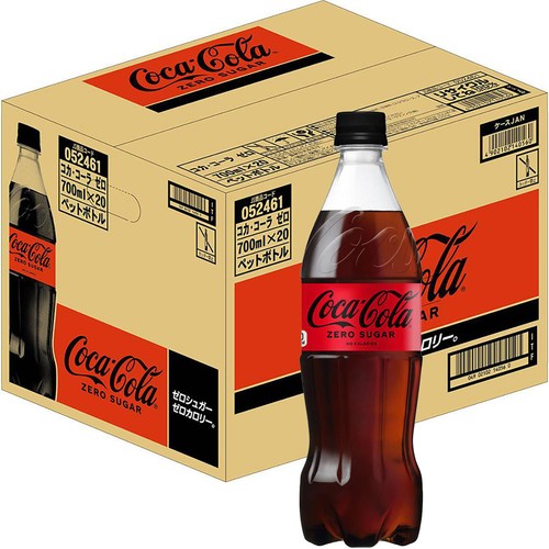 コカ・コーラ ゼロシュガー 1ケース 700ml x 20本 Green Beans