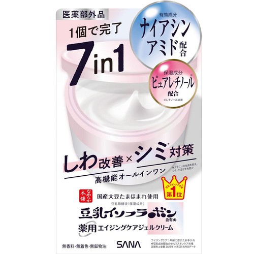 なめらか本舗 豆乳イソフラボン 薬用エイジングケアジェルクリーム 100g
