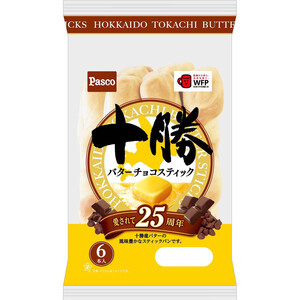 パスコ 十勝バターチョコスティック 6本 Green Beans | グリーン