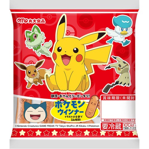 丸大食品 ポケモン ウインナー 63g