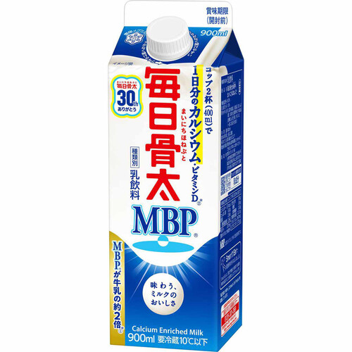 雪印メグミルク 毎日骨太 MBP 900ml
