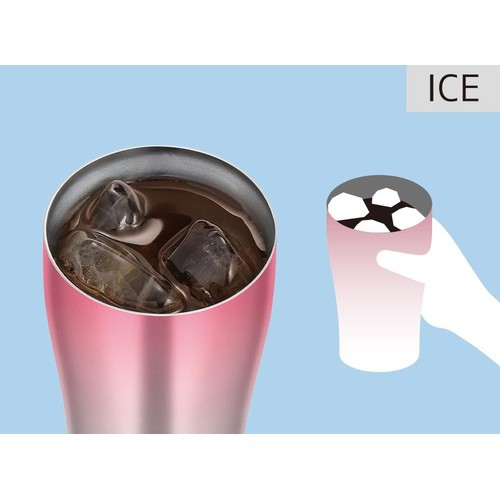 サーモス 真空断熱タンブラー340ml ゴールドフェード JDE341C GDFD