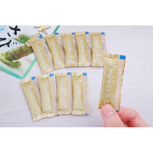 冷凍】金印物産 国産 おろし本わさび 20g (2g x 10袋) Green Beans