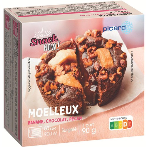 ピカール バナナとピーカンナッツのモアローショコラ【冷凍】 90g