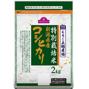 特別栽培米 新潟県産コシヒカリ 2kg トップバリュ Green Beans