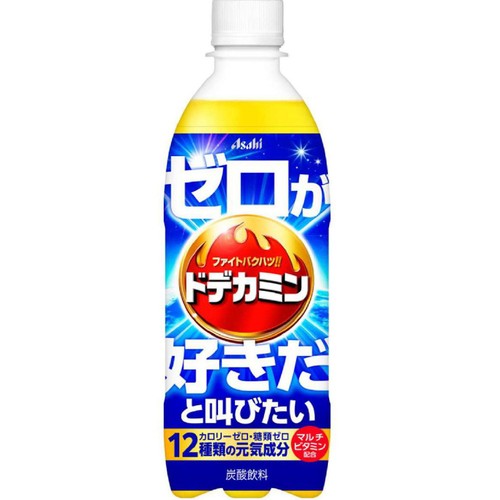 アサヒ飲料 ドデカミンのゼロが好きだと叫びたい 500ml Green Beans
