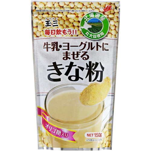 川光商事 玉三 牛乳・ヨーグルトにまぜるきな粉 150g Green Beans
