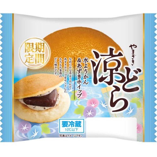 ヤマザキ 涼どら水ようかん & あずきホイップ 1個入