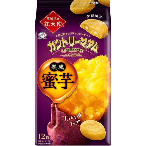 不二家 カントリーマアム 熟成蜜芋 12枚入