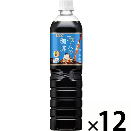 UCC 職人の珈琲 低糖 1ケース 900ml x 12本