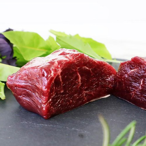 ペット用】 国泰ジャパン エゾ鹿赤身肉ブロック【冷凍】 100g Green