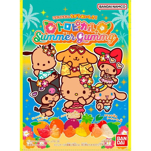 バンダイ サンリオキャラクターズ トロピカル SUMMER GUMMY 38g