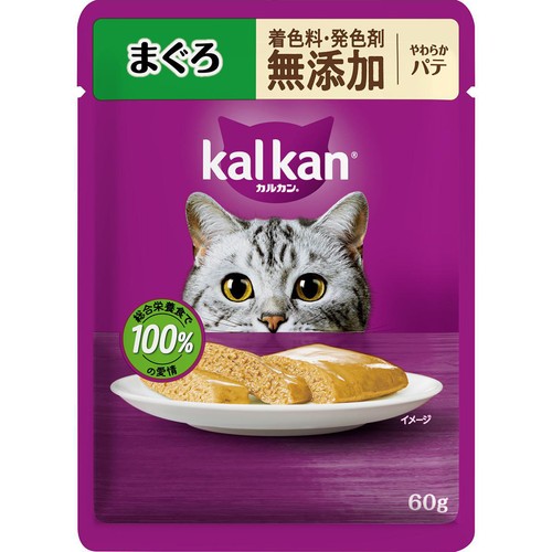 【ペット用】 マースジャパン カルカン やわらかパテ まぐろ  60g