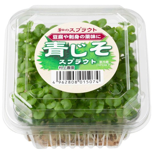 村上農園 青じそ スプラウト 1パック Green Beans | グリーンビーンズ