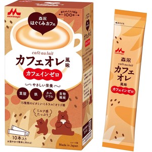 森永乳業 はぐくみカフェ カフェオレ風味 10本入り Green Beans