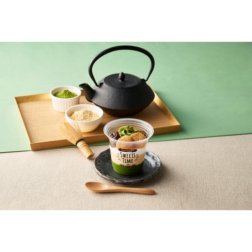 ドンレミー 丸七製茶監修 抹茶ときなこのパフェ 1個