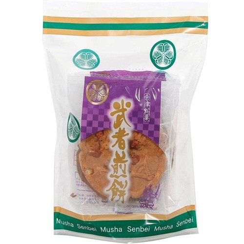 オノギ食品 会津武者煎餅 (落花生) 5枚入