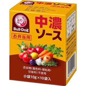 ブルドックソース 中濃ソース お弁当用 10g x 10袋入 Green Beans