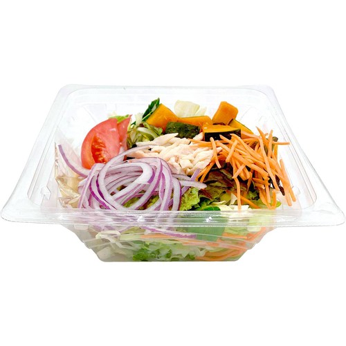 1/2日分の野菜がとれる緑黄色野菜と蒸し鶏のサラダ 1パック トップバリュ