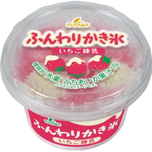 フタバ食品 ふんわりかき氷 いちご練乳 185ml