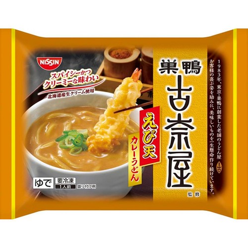 日清食品 古奈屋 えび天カレーうどん【冷凍】 1人前 295g