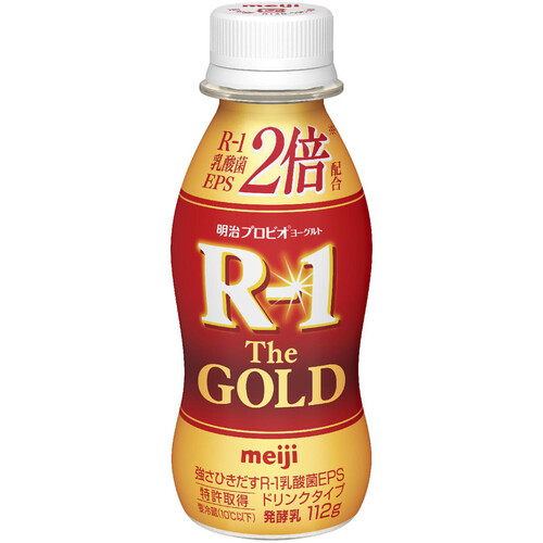 明治 プロビオヨーグルト R-1 ドリンクタイプ TheGOLD 112g