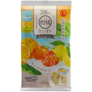 樋口製菓 3種の柑橘生しぼり 4袋入 Green Beans | グリーンビーンズ by