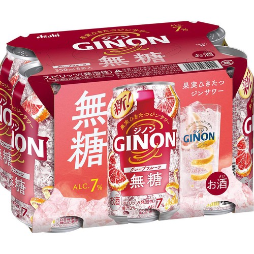 アッサム & グレープフルーツ 100ml 7%】 アサヒ GINON グレープフルーツ 350ml x 6本 Green Beans