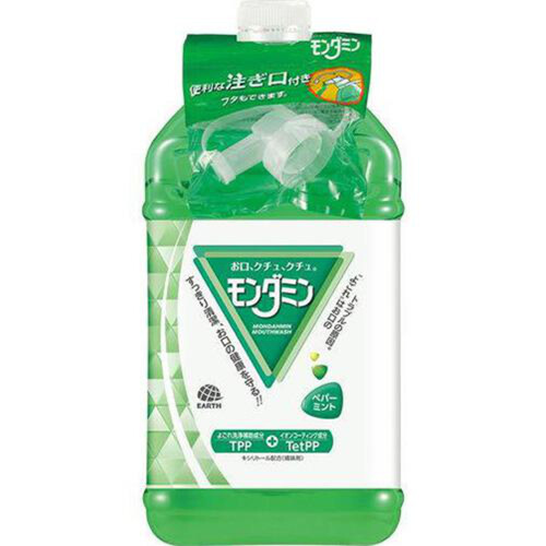 アース製薬 モンダミン マウスウォッシュ洗口液 ペパーミント大容量 3000ml