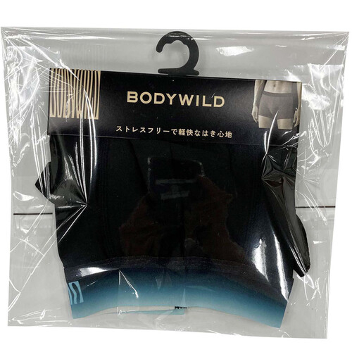 グンゼ BODY WILD EZXボクサーグラデーション 2024 LL アーバンブラック