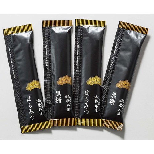 榮太樓 ひとくちようかん はちみつ・黒糖 4本入