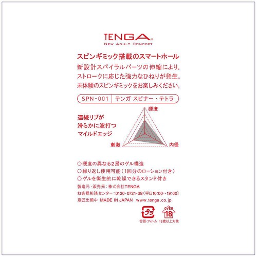 テンガ スピナー・テトラ 1個
