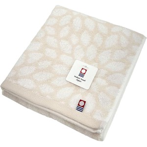 林 今治シングダリアフェイスタオル 約34 x 80cm ベージュ Green Beans