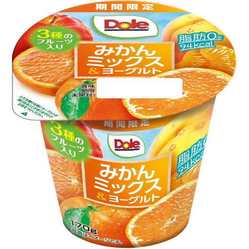 協同乳業 ドール みかんミックス&ヨーグルト 170g