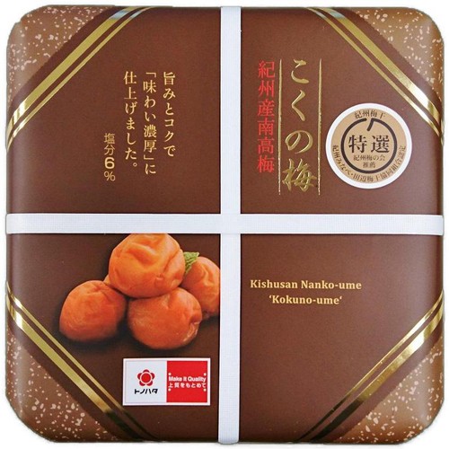 トノハタ 特選紀州南高梅こくの梅 300g