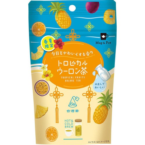 TokyoTeaTrading Mug&Pot トロピカルウーロン茶 6包入