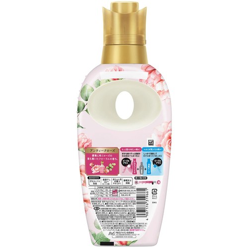 P&G レノアハピネス 夢ふわタッチ 華やかに香るアンティークローズの香り本体 柔軟剤 460mL
